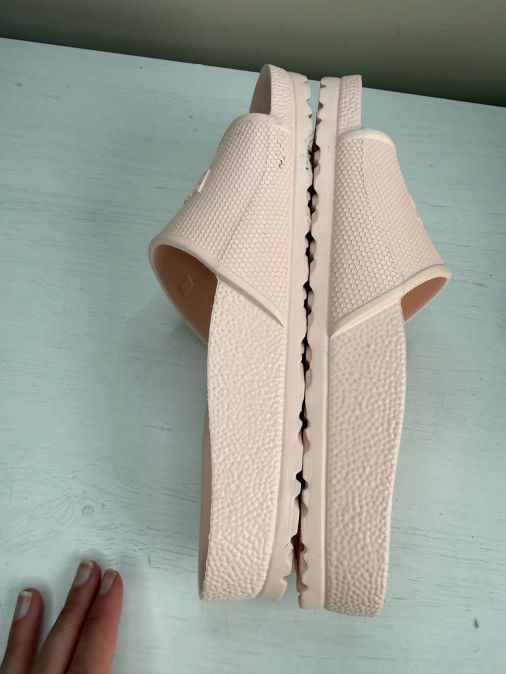 Birkenstock Barbados Light Pink EVA Sandals W9 M7 - Picture 5 of 15